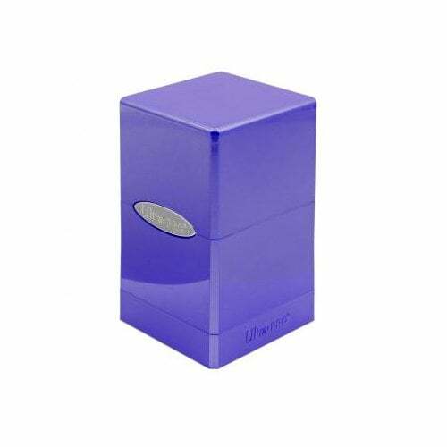 (image for) Ultra Pro Satin Tower Deck Box Hi-Gloss Amethyst